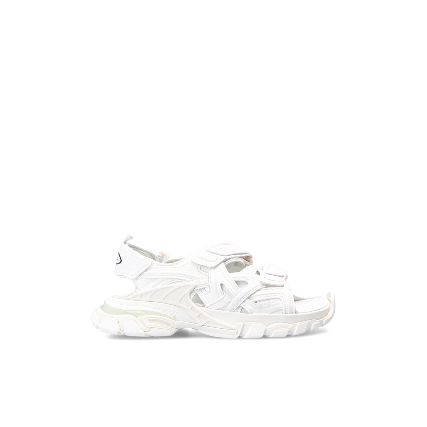 Balenciaga Women’s White Strap Track Sandals