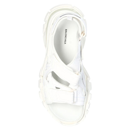 Balenciaga Women’s White Strap Track Sandals