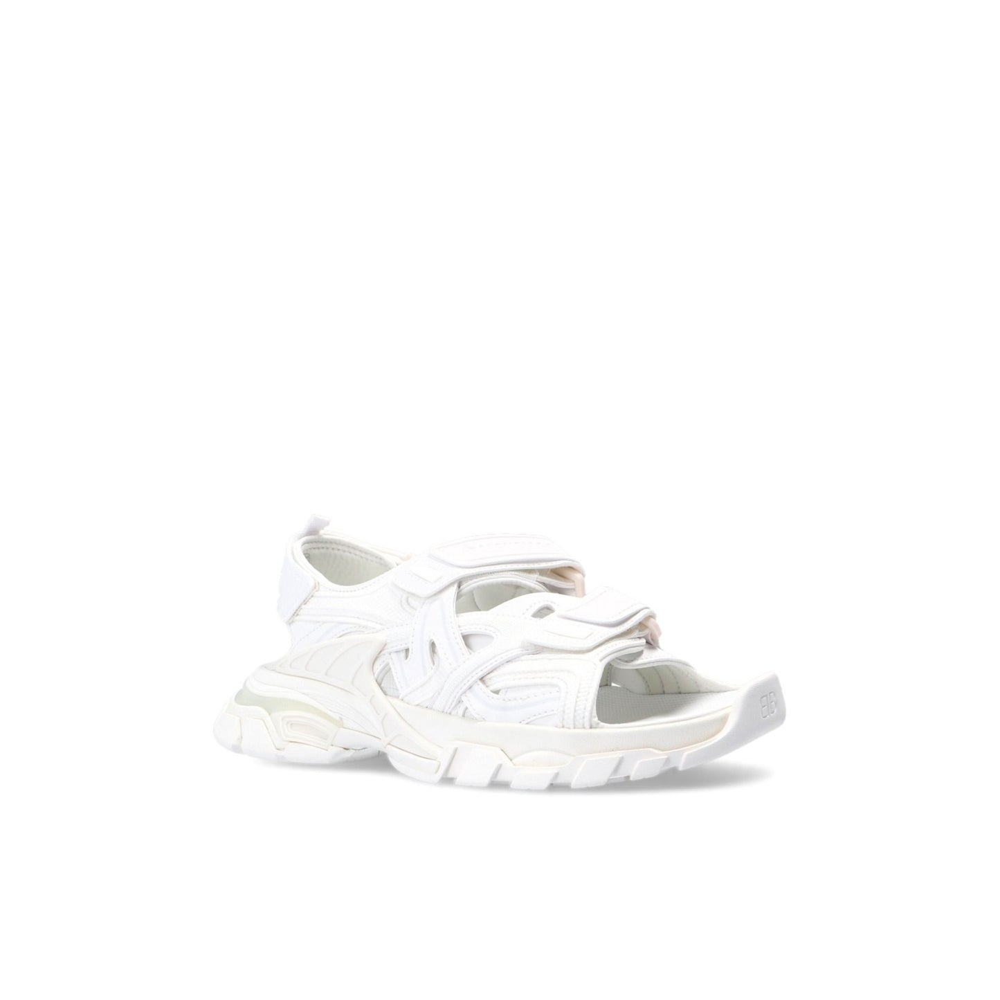 Balenciaga Women’s White Strap Track Sandals