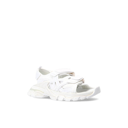 Balenciaga Women’s White Strap Track Sandals