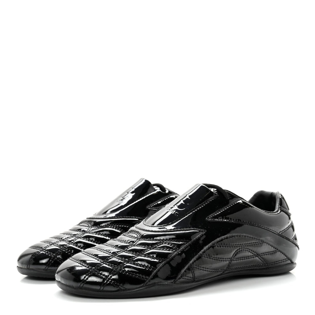 Balenciaga Zen Sneakers 'Patent Black' in Black