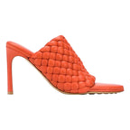 Bottega Veneta 105Mm Bv Curve Sandals in ORANGE