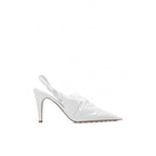 Bottega Veneta Pointed Toe Mules in White