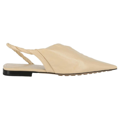 Bottega Veneta Ladies Leather Ballerina Shoes
