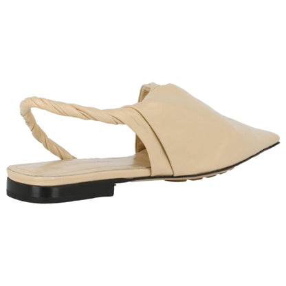 Bottega Veneta Ladies Leather Ballerina Shoes