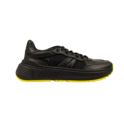 Bottega Veneta Mens Speedster Athletic Sneakers in Black
