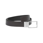 Bottega Veneta Leather Belt - Black in Black