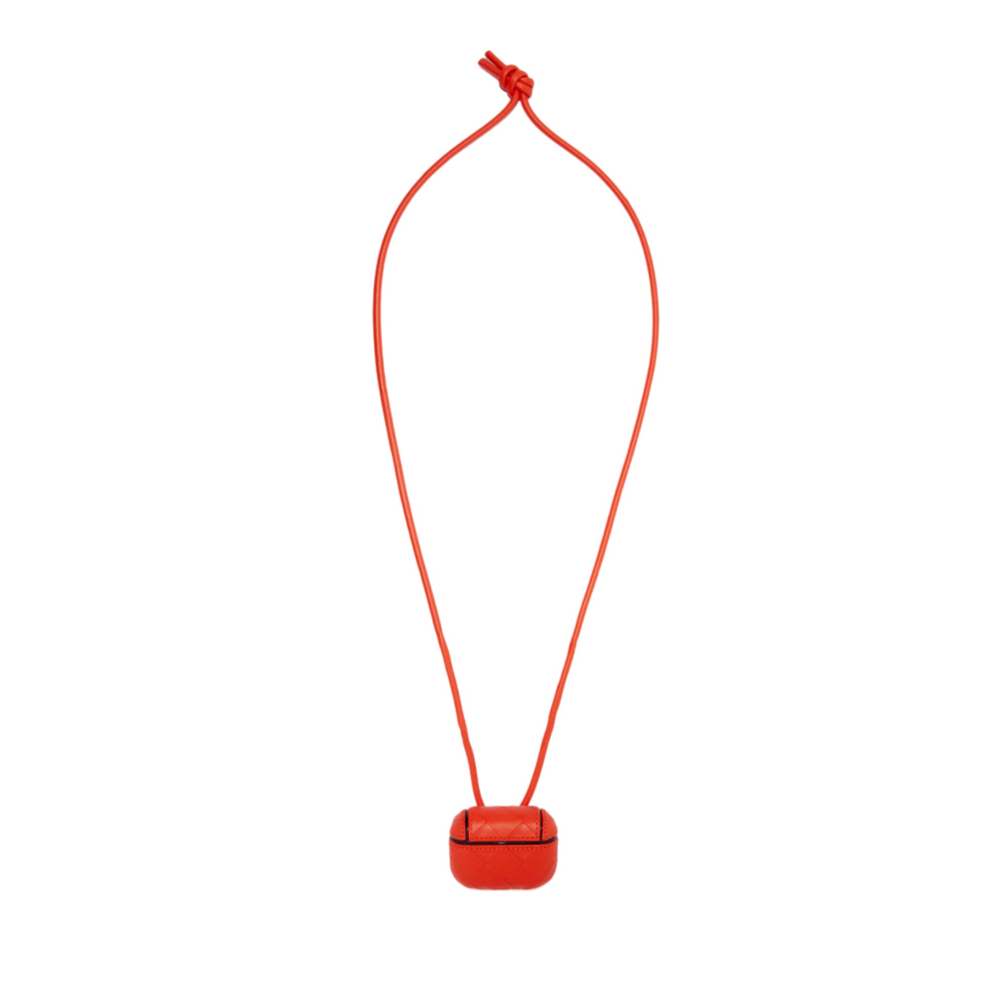 Bottega Veneta Intrecciato AirPods Pro Case - Orange in Orange