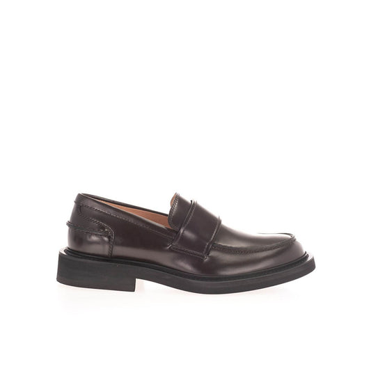 Bottega Veneta Mens Coffee Brown Calfskin Loafers