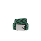 Bottega Veneta Polyester Belt in Green/Black