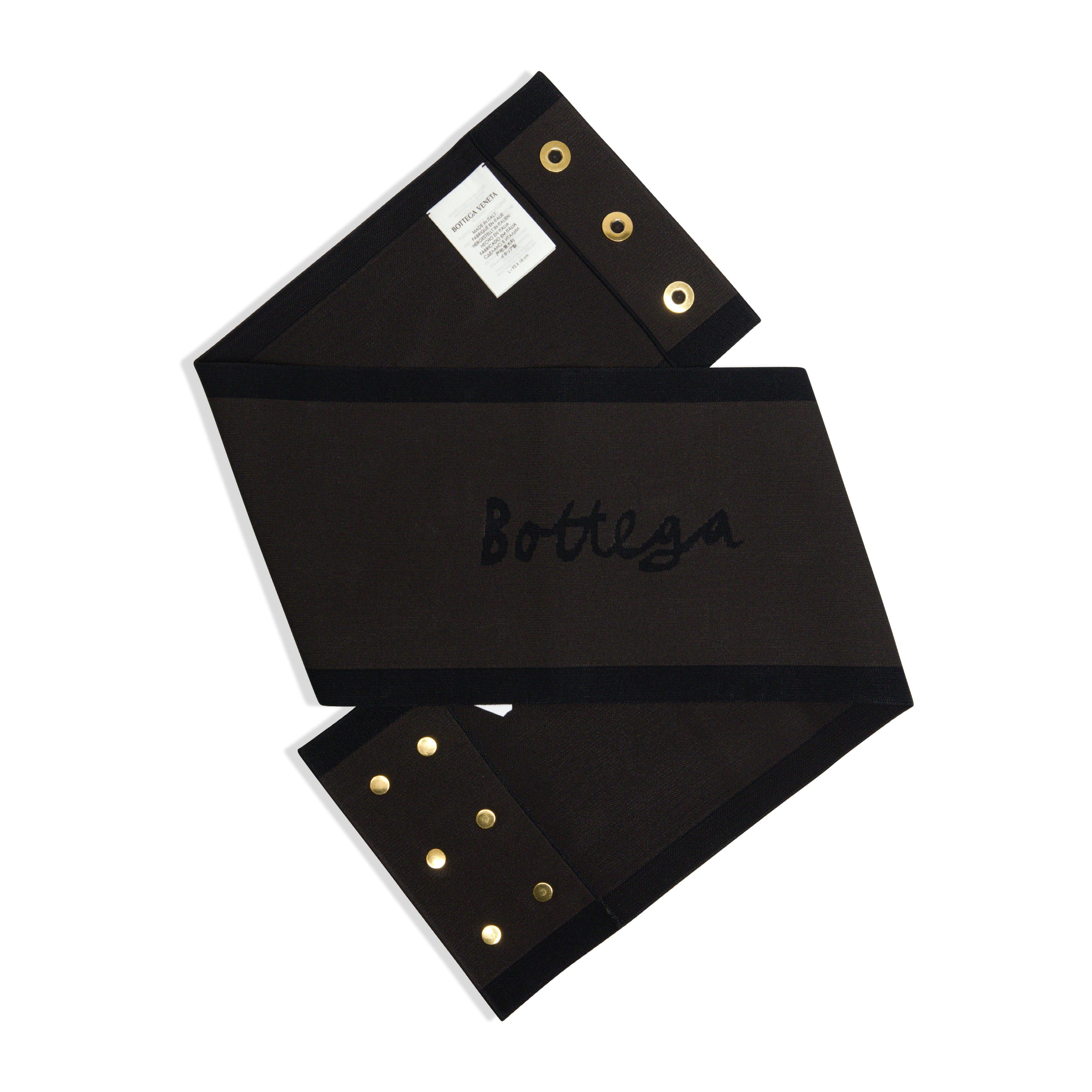 Bottega Veneta Buttoned Belt in BROWN