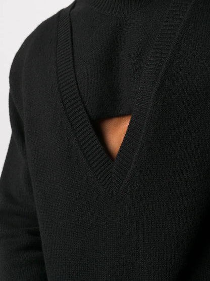 Bottega Veneta - MENS RTW - SWEATER - ITSMTSRL8REG    - 61101130 - 641083V07M0_1000-XS