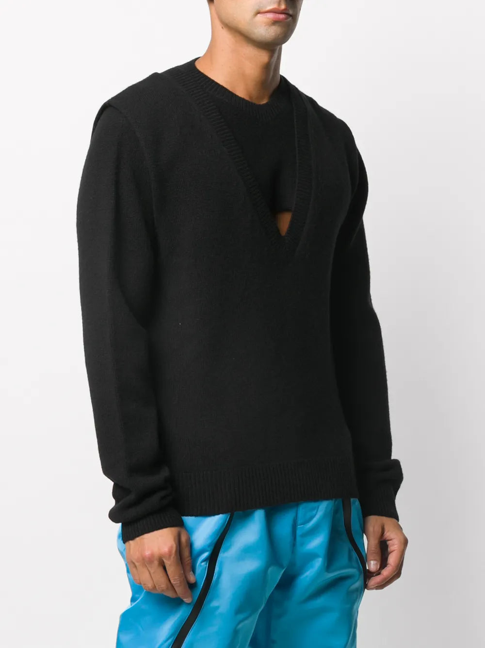 Bottega Veneta - MENS RTW - SWEATER - ITSMTSRL8REG    - 61101130 - 641083V07M0_1000-XS