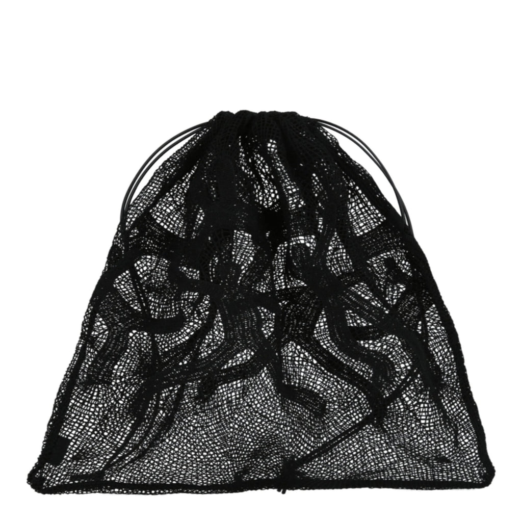 Bottega Veneta Mesh Clutch Bag in BLACK