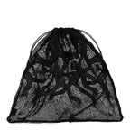 Bottega Veneta Mesh Clutch Bag in BLACK