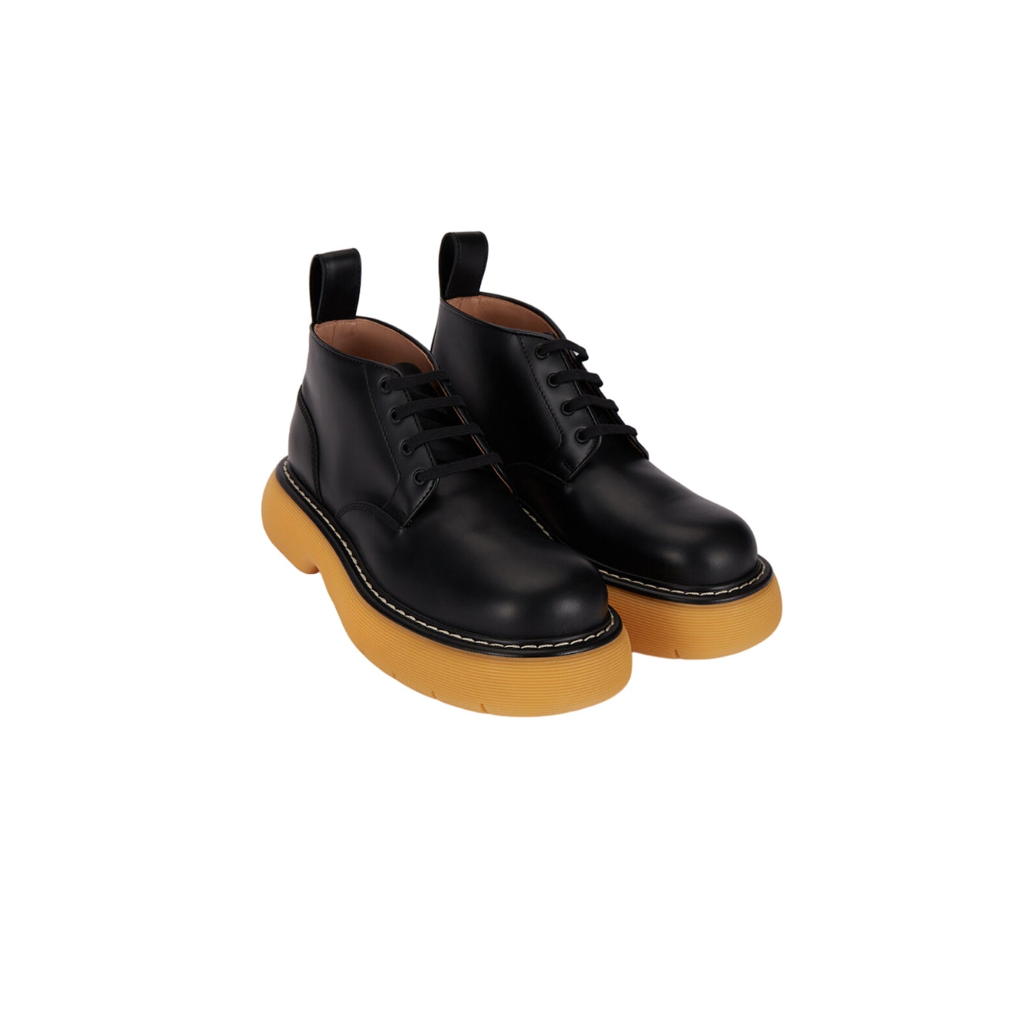 Bottega Veneta Mens The Bounce Swell Ankle Boots