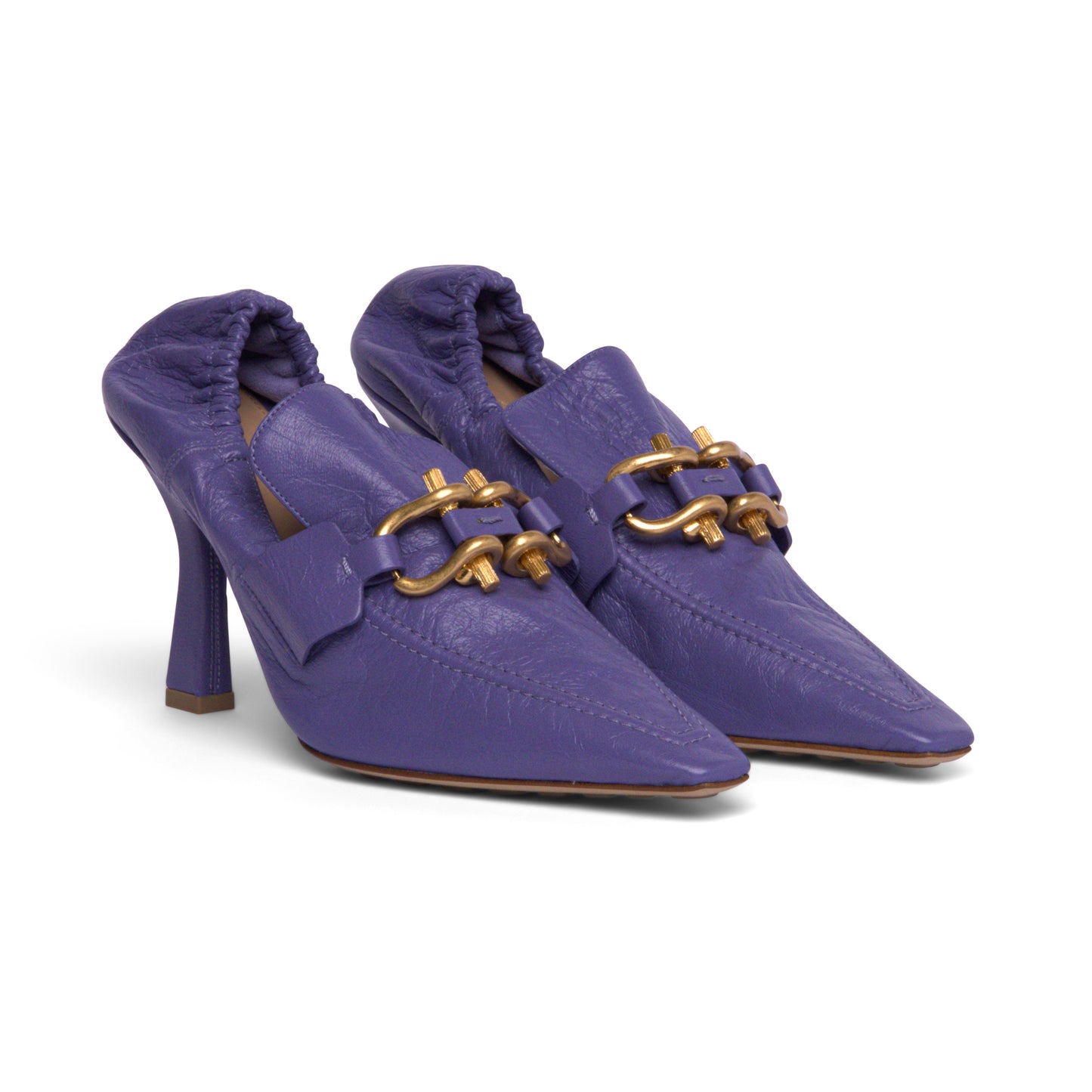 Bottega Veneta Ladies The Madame 90Mm purple Pumps
