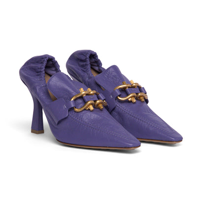 Bottega Veneta Ladies The Madame 90Mm purple Pumps
