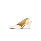 Bottega Veneta Leather Pumps Off-White