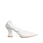 Bottega Veneta Almond 75Mm Pumps in WHITE
