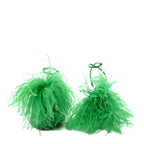 Bottega Veneta Feather Dot Sandals in GREEN