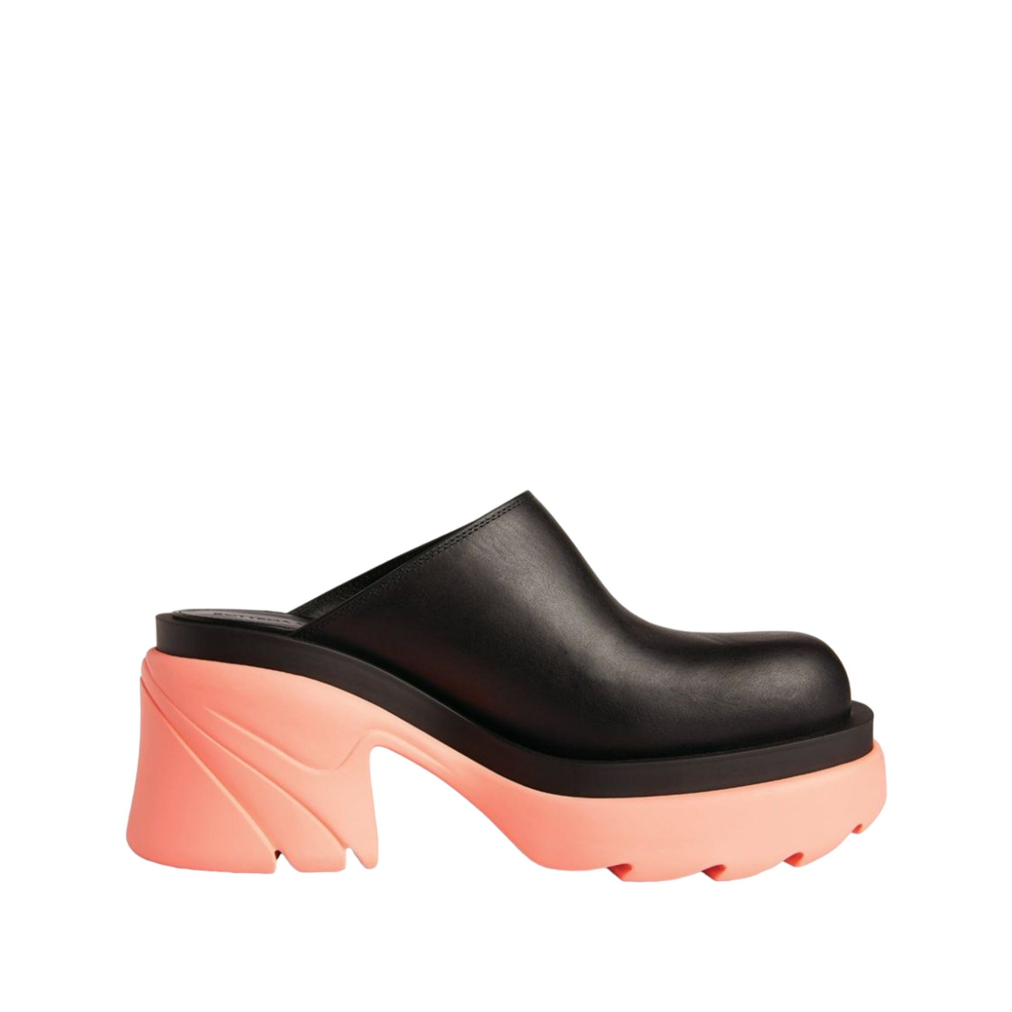 Bottega Veneta Flash Mules Black/Pink