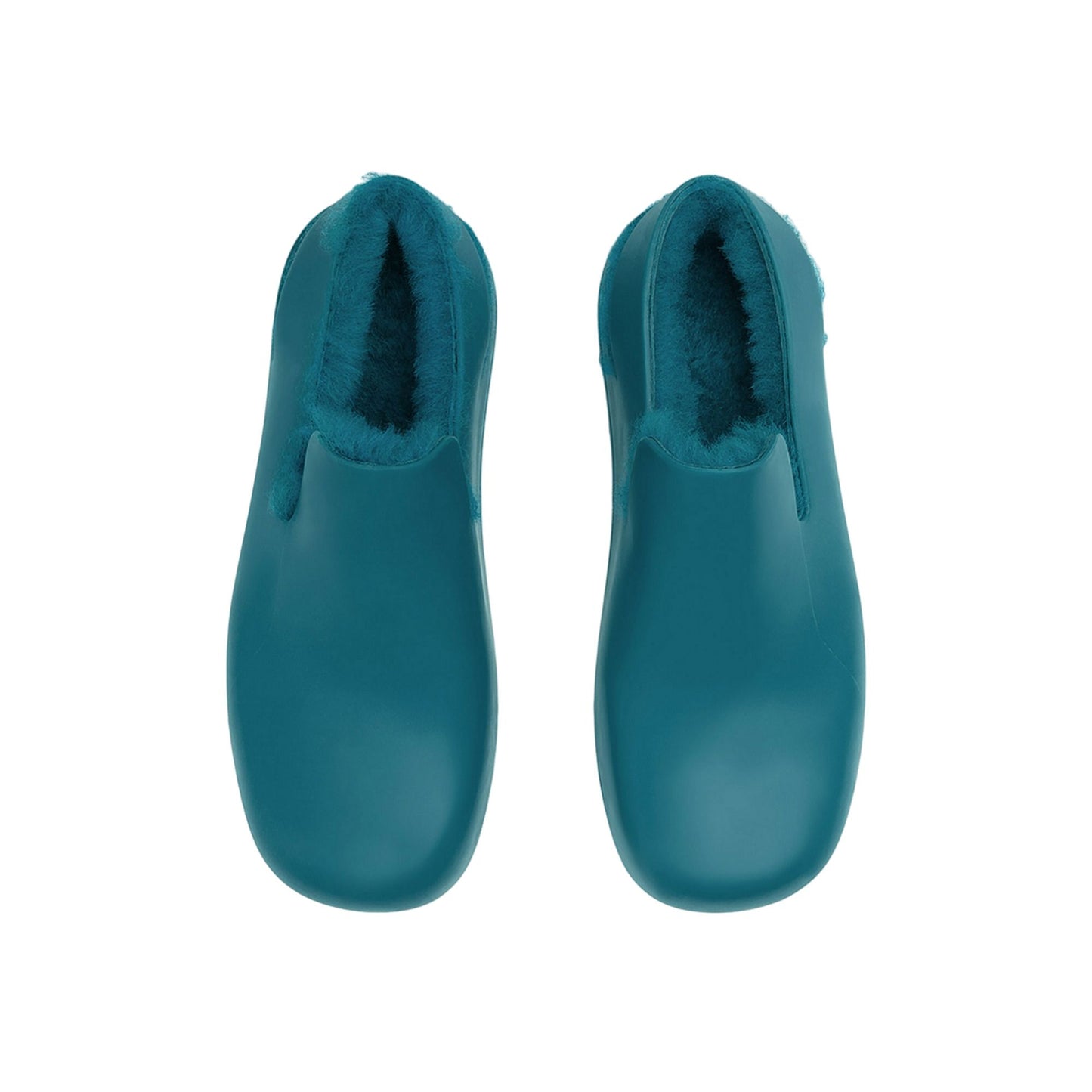Bottega Veneta Lades Shearling Slippers with Fur