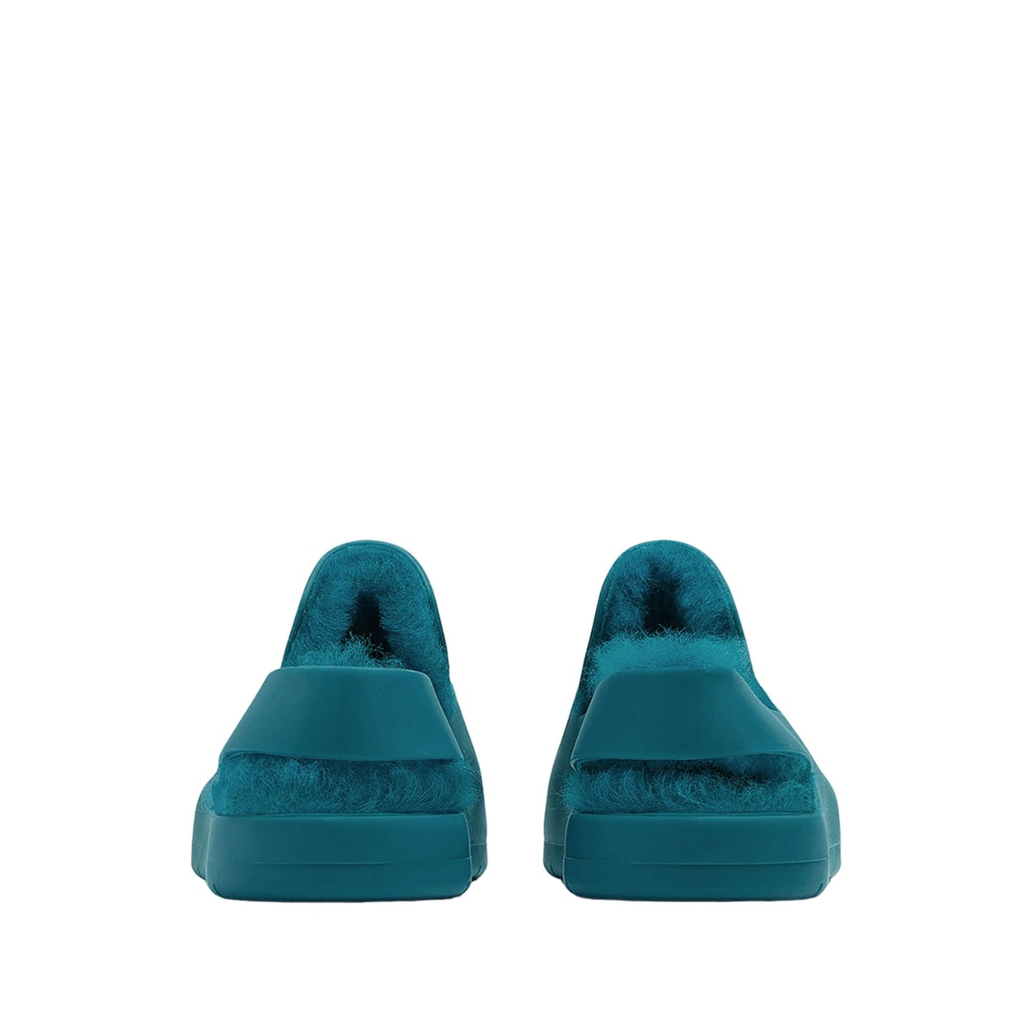 Bottega Veneta Lades Shearling Slippers with Fur