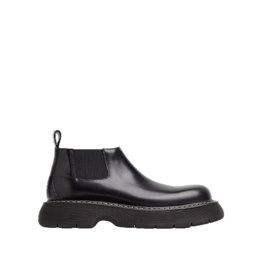 Bottega Veneta Bounce Ankle Boots Black in Black