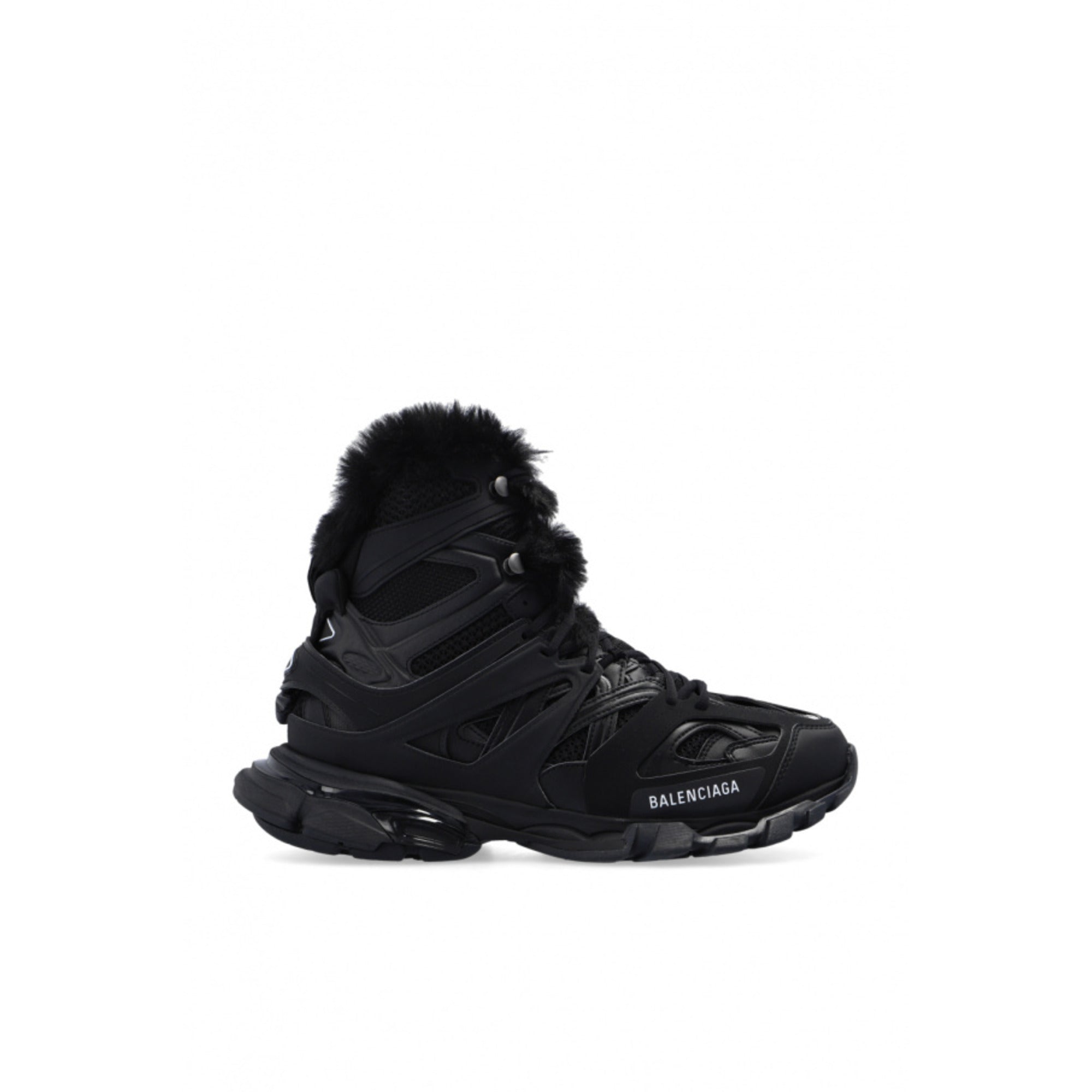 Balenciaga Track Hike Boots Black in Black