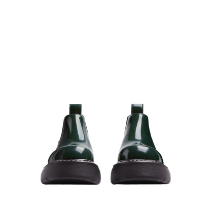 Bottega Veneta Mens Bounce Ankle Boots Green