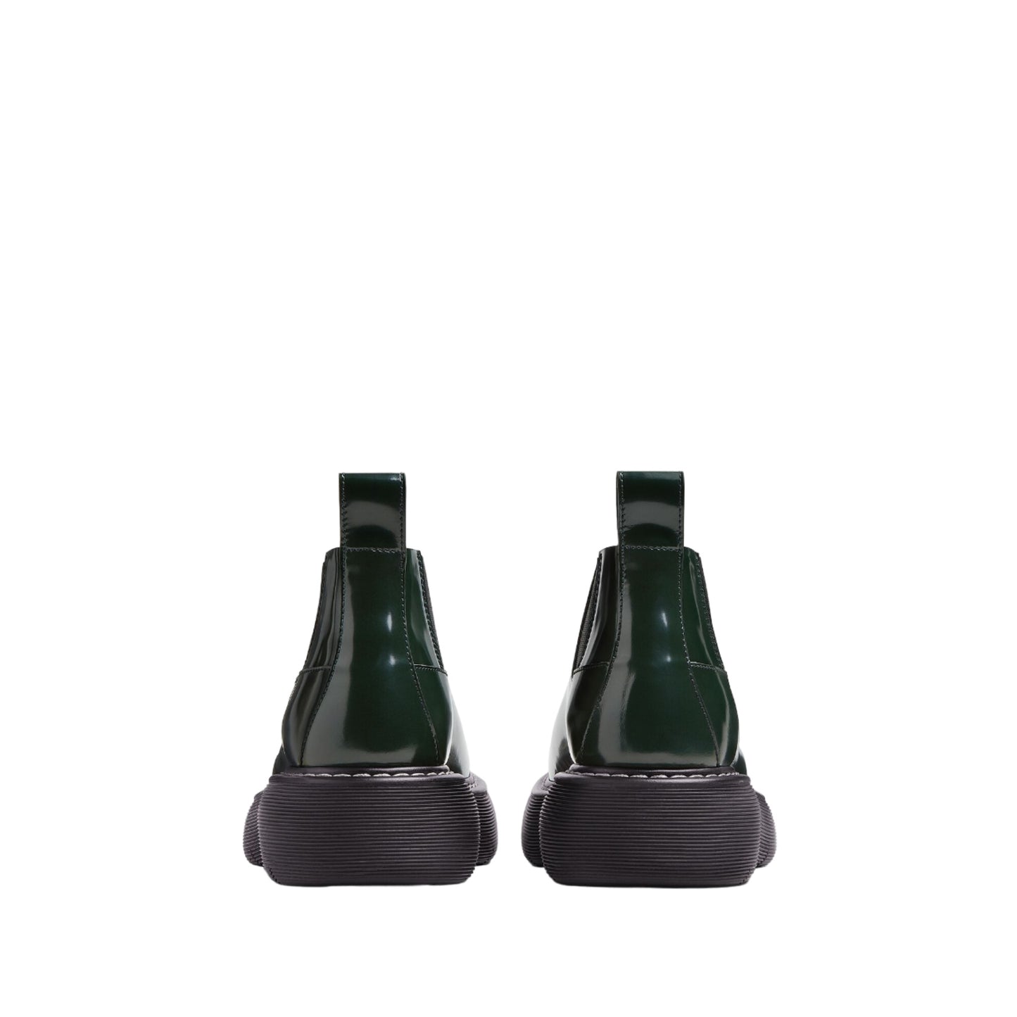 Bottega Veneta Mens Bounce Ankle Boots Green