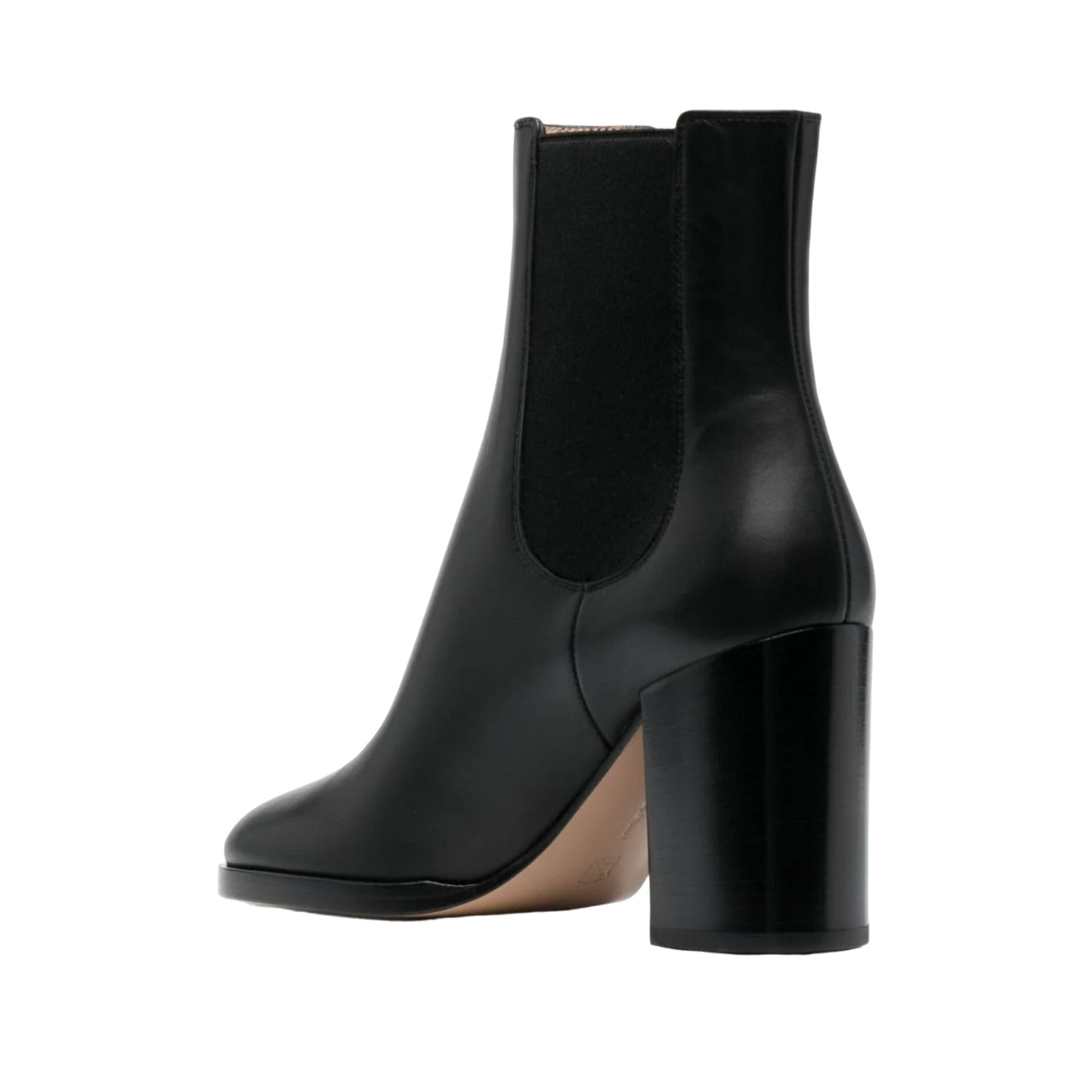 Bottega Veneta Black Heel Leather Storm Chelsea Boot