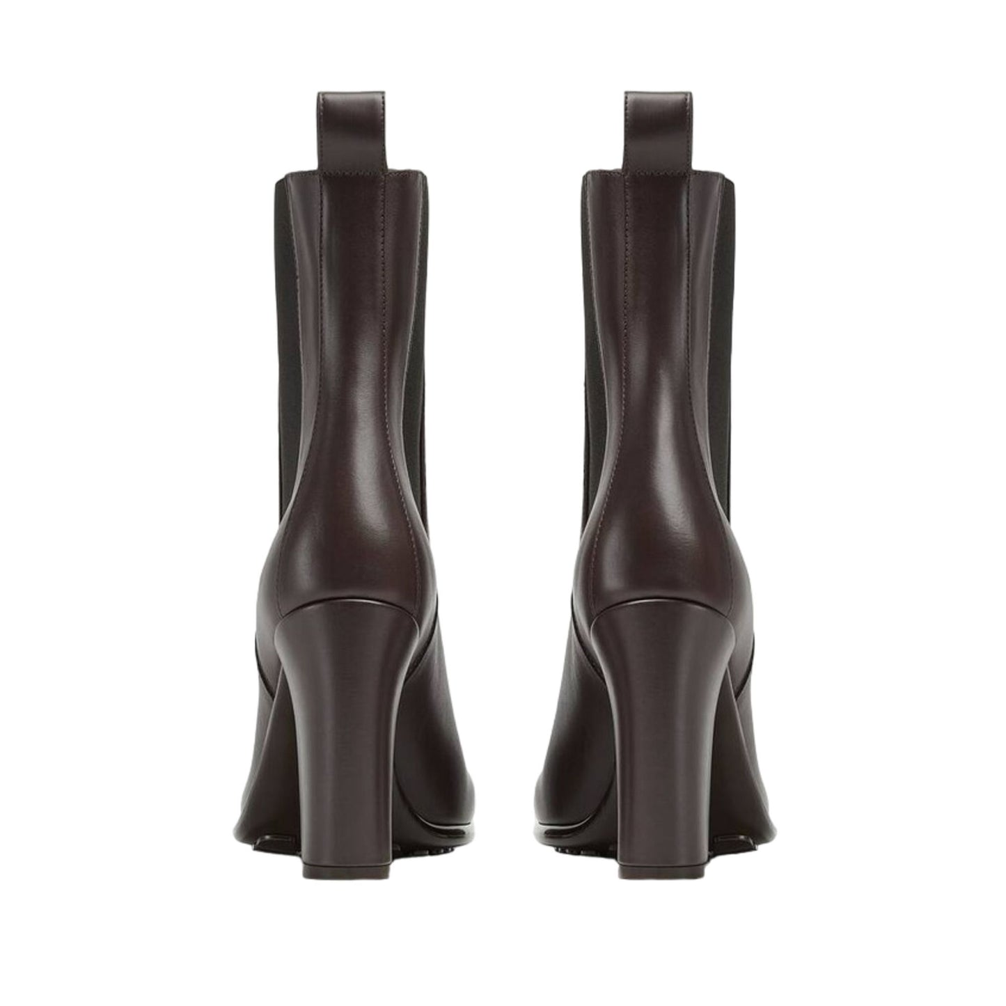 Bottega Veneta Ladies Leather Boots in Brown