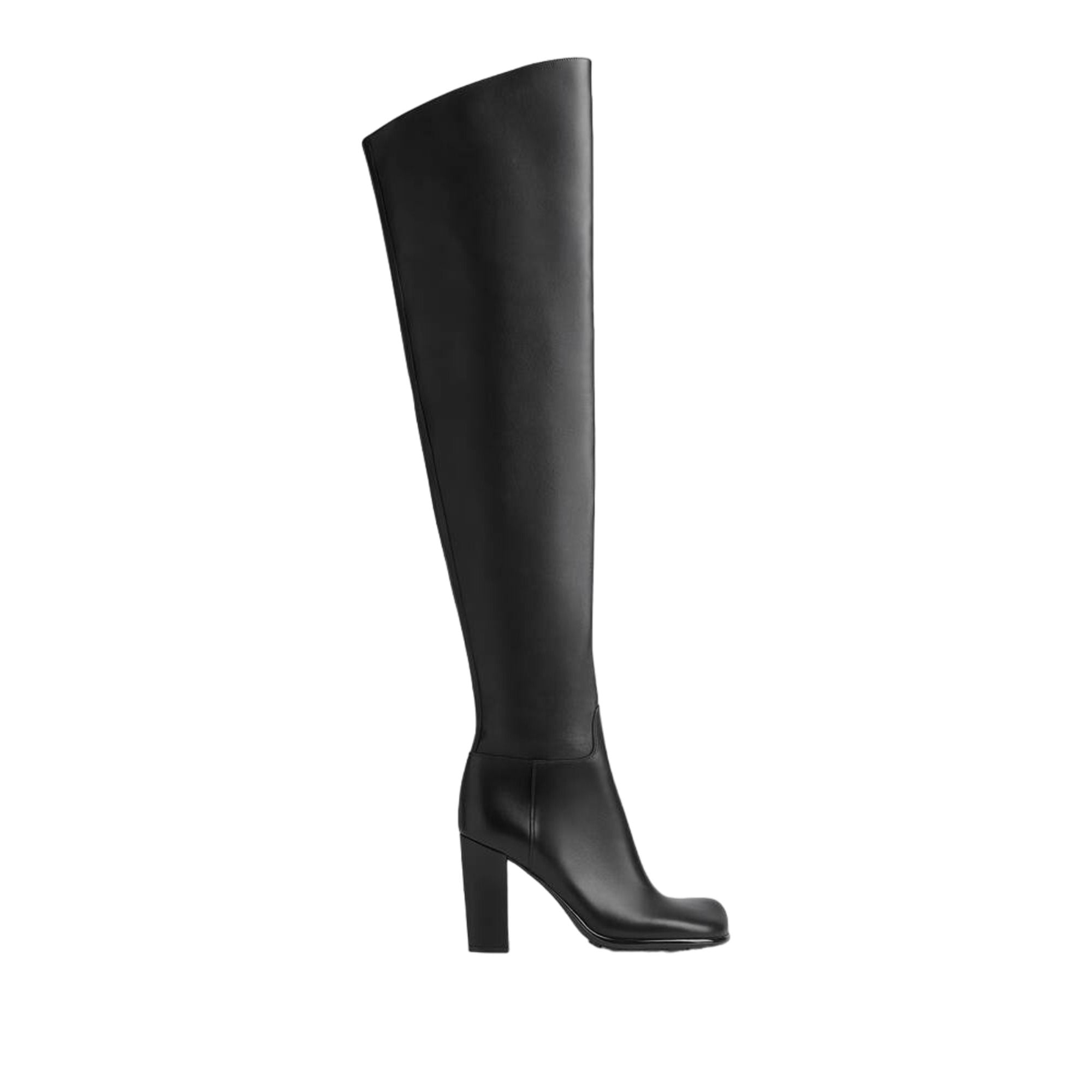 Bottega Veneta Thigh-Length Boots in BLACK