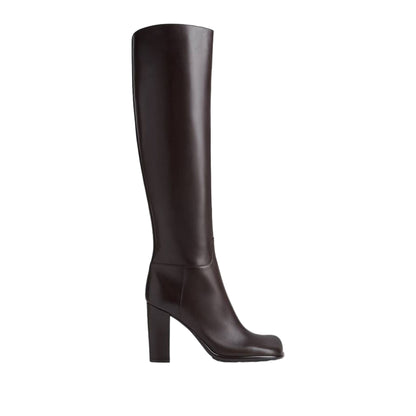 Bottega Veneta Knee high Storm Boots in brown