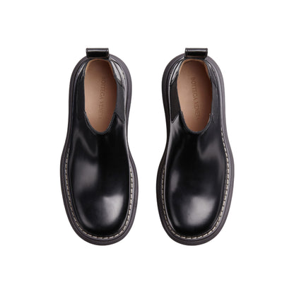 Bottega Veneta Mens Bounce Ankle Boots Black