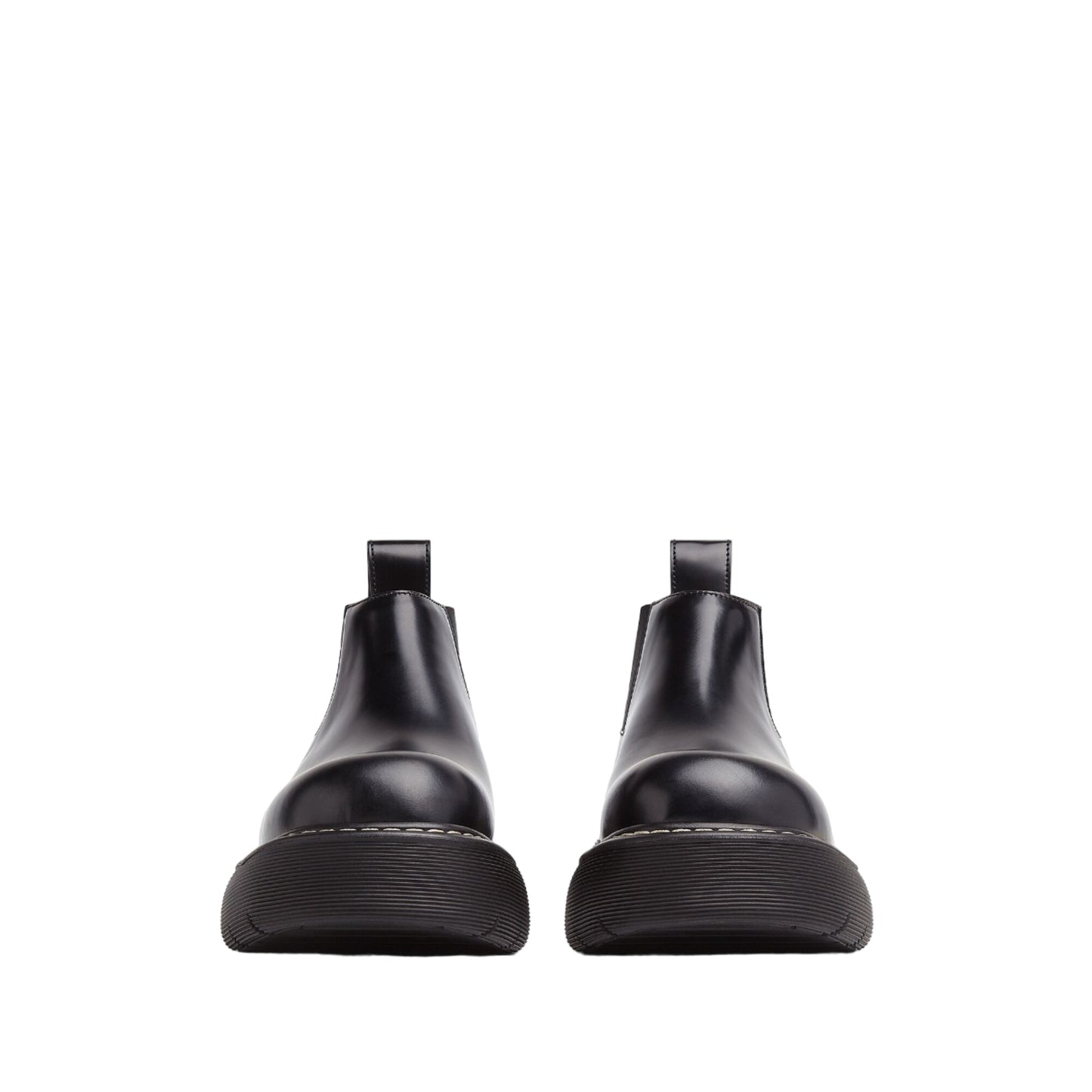 Bottega Veneta Mens Bounce Ankle Boots Black