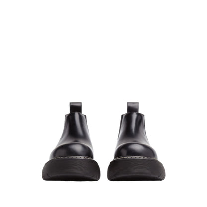 Bottega Veneta Mens Bounce Ankle Boots Black