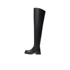 Bottega Veneta Strut Over-The-Knee Boots in BLACK