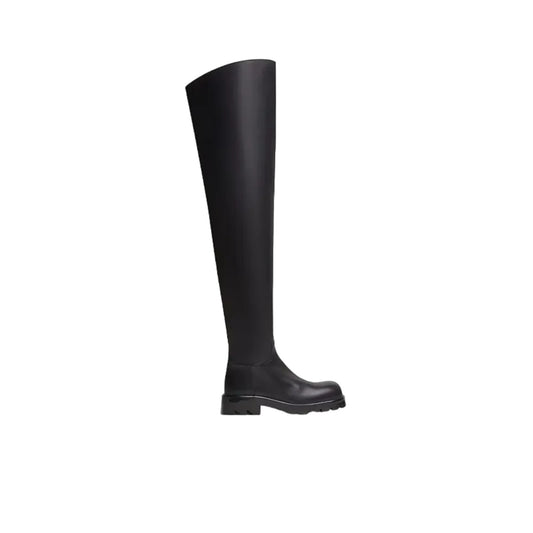 Bottega Veneta Ladies Strut Over-The-Knee Boots in Black