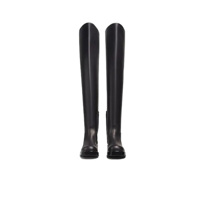 Bottega Veneta Ladies Strut Over-The-Knee Boots in Black