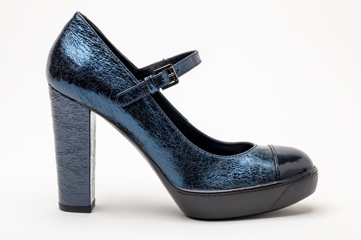 Hogan Fur-Trimmed Platform Boots in BLACK