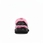 Balenciaga Contrast-Strap Sandals in BLACK