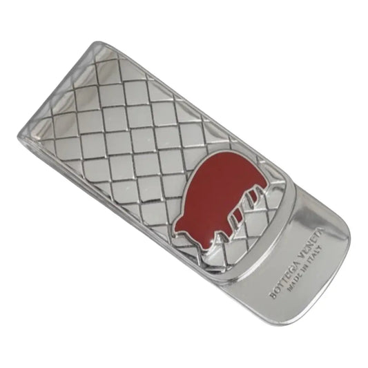 Bottega Veneta Piggy Sterling Silver Money Clip