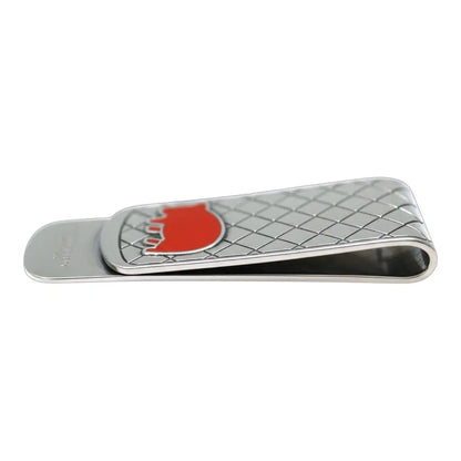 Bottega Veneta Piggy Sterling Silver Money Clip