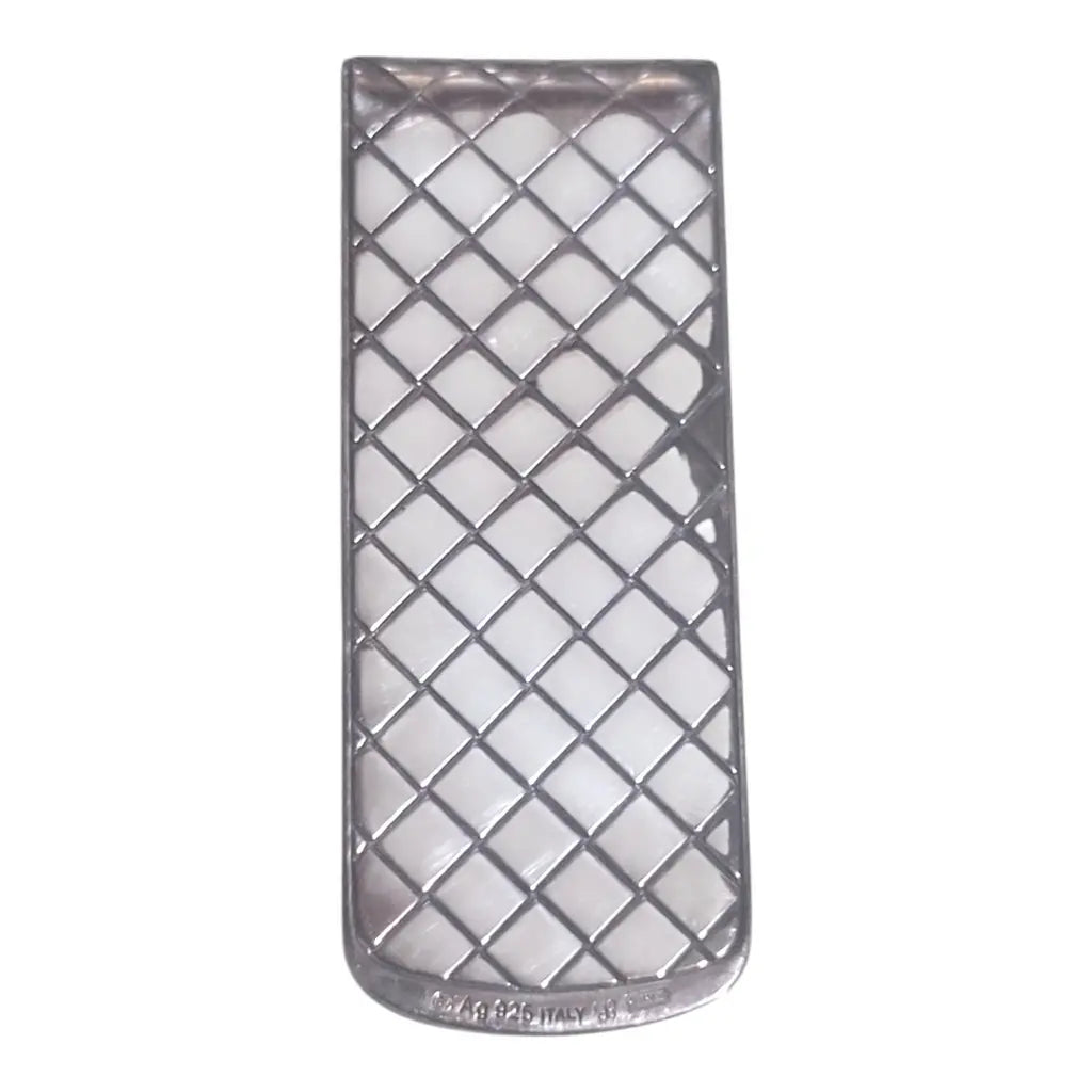 Bottega Veneta Piggy Sterling Silver Money Clip